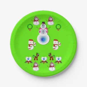 Pappteller Weihnachten