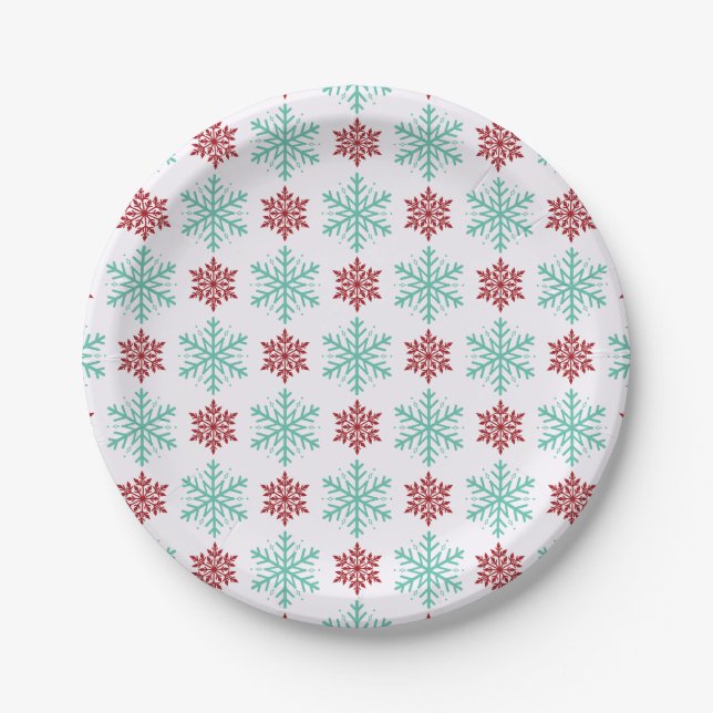 Pappteller-Weihnachtsgeschirr Pappteller (Vorderseite)