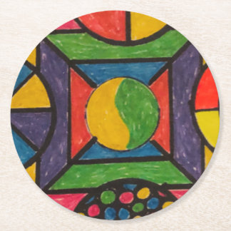 Pappuntersetzer Runder Pappuntersetzer