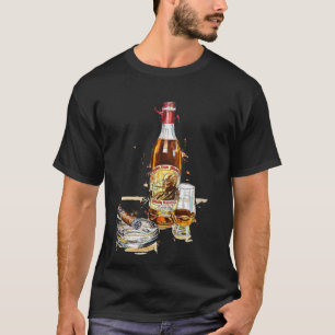 Pappy & Cigar Painting, Blantons, Buffalo Trace T-Shirt