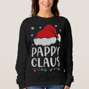 Pappy Claus Family Matching Pappy Claus Pajama Sweatshirt