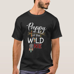 Pappy of the Wild Ein lustiger 1. Geburtstag zuers T-Shirt