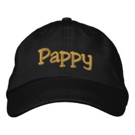 Pappy Personalisierte bestickte Baseballkappe / Hu