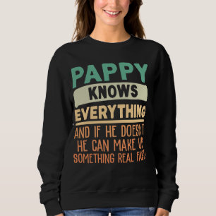 Pappy weiß alles Shirt 60. Geschenke Funny Fath