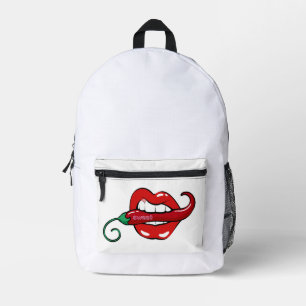 Paprika Bedruckter Rucksack