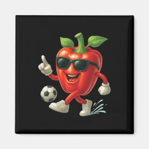 Paprika Fußball  Magnet