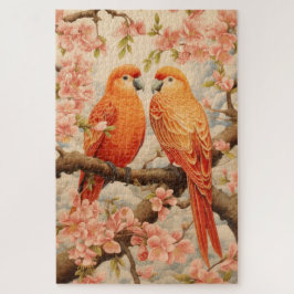 Paprika und Kirschblüte