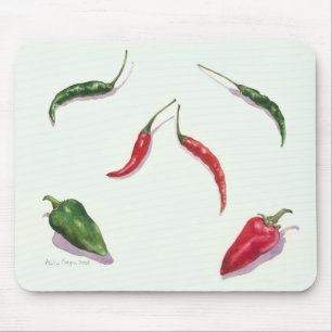 Paprikas und Paprikaschoten 2005 Mousepad