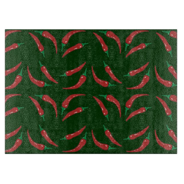 Paprikaschoten für Chili Schneidebrett (Vorderseite)