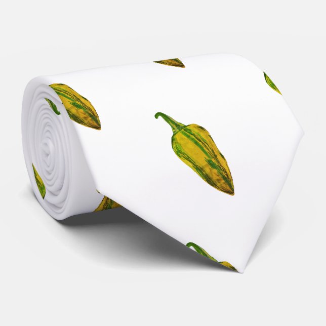 Paprikaschoten für coolen grünen Chili Krawatte (Gerollt)