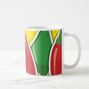 Paprikaschoten für Funkverkehrslichtlicht Chili Kaffeetasse