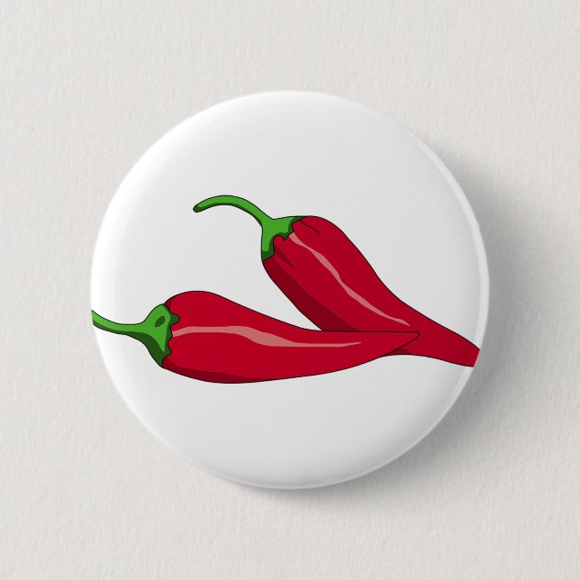 Paprikaschoten für Red Hot Chili Button (Vorderseite)