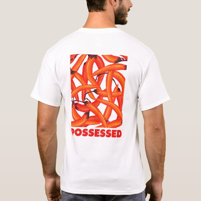 Paprikaschoten für Red Hot Chili T-Shirt (Rückseite)
