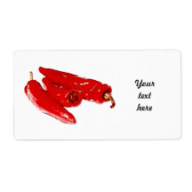 Paprikaschoten für roten Chili