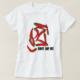 Paprikaschoten für süße und warme Rote Chili T  T-Shirt