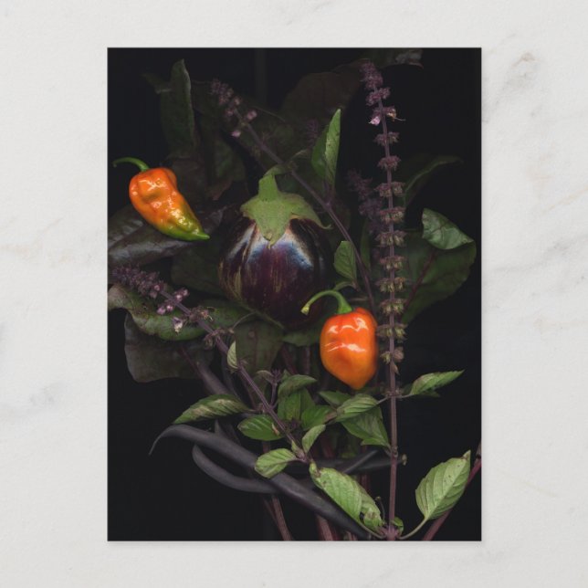 Paprikaschoten Postkarte (Vorderseite)