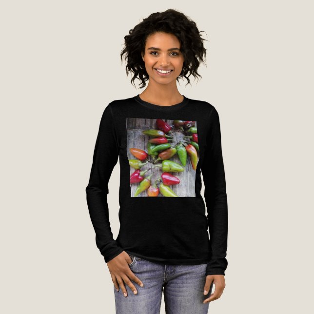 Paprikashirt Tri-Blend Shirt (Volle Vorderseite)