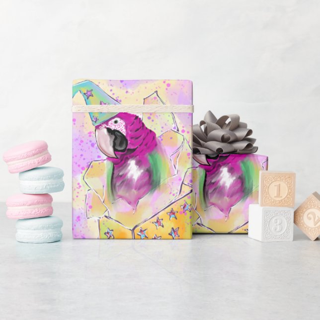 Paprot Geschenkpapier (Babyparty)