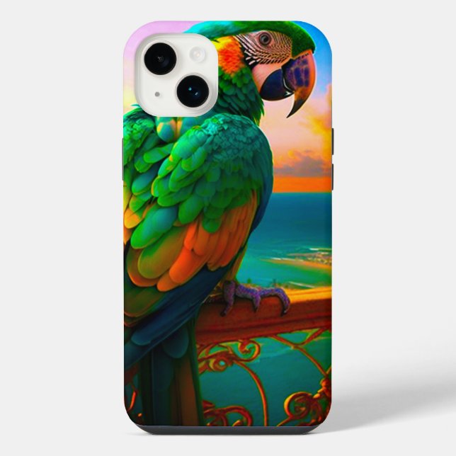 Paprot iPhone 14 Plus Hülle (Rückseite)