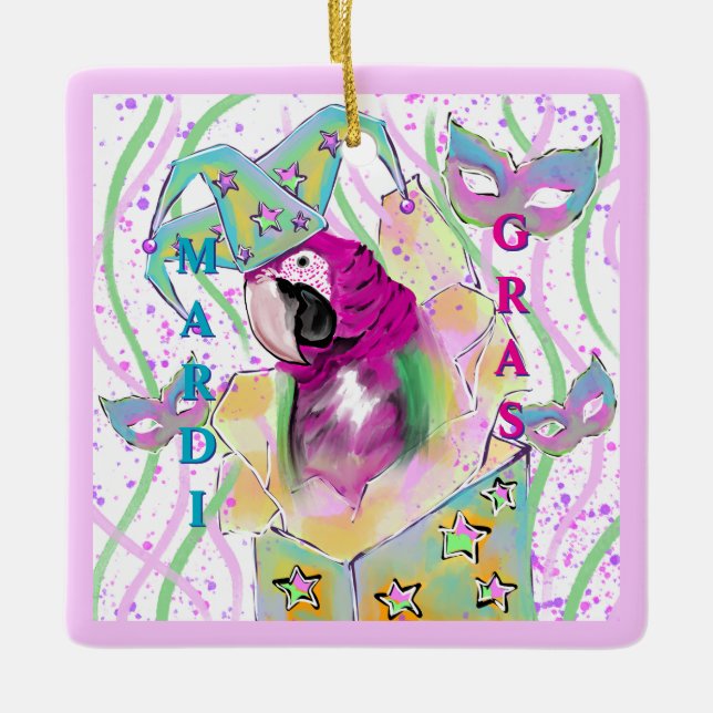 Paprot Keramikornament (Vorderseite)