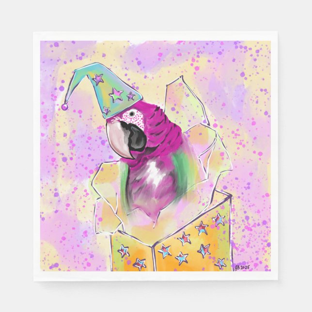 Paprot Serviette (Vorderseite)