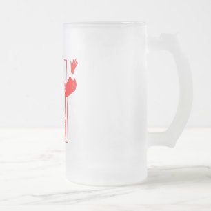 Papst 666 mattglas bierglas