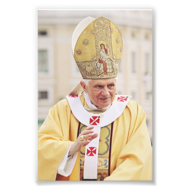 Papst Benedict XVI Fotodruck (Vorne)
