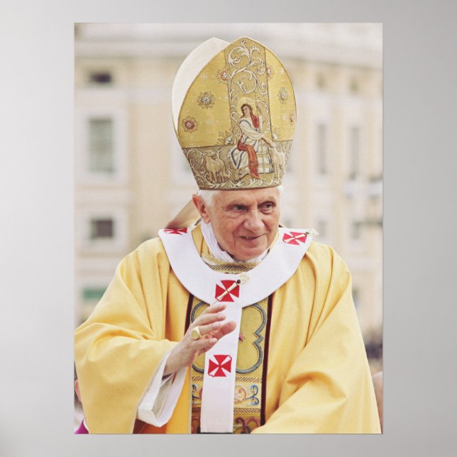 Papst Benedict XVI Poster (Vorne)