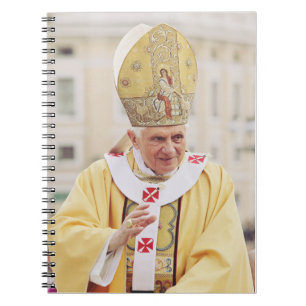 Papst Benedikt XVI. Notizblock