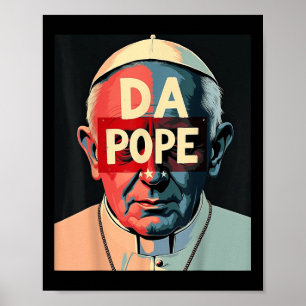 Papst Bobby Chicago - Katholischer Spaß Funny Da P Poster