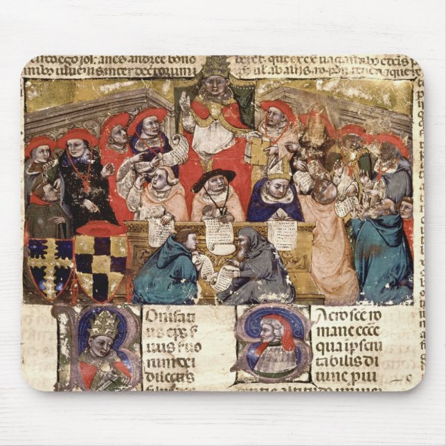 Papst Boniface VIII vorsitzend a Mousepad (Vorne)
