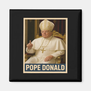 Papst Donald Pope Trump Papst Donald Trump Polimp Magnet
