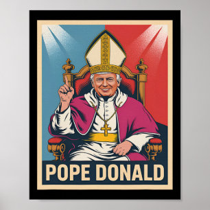 Papst Donald Pope Trump Papst Donald Trump Polimp Poster