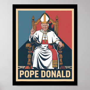 Papst Donald Pope Trump Papst Donald Trump Polimp Poster