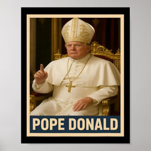 Papst Donald Pope Trump Papst Donald Trump Polimp Poster