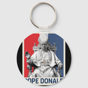 Papst Donald Pope Trump Papst Donald Trump Polimp Schlüsselanhänger