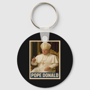 Papst Donald Pope Trump Papst Donald Trump Polimp Schlüsselanhänger