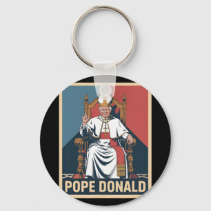 Papst Donald Pope Trump Papst Donald Trump Polimp Schlüsselanhänger