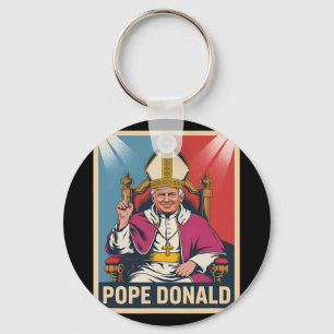 Papst Donald Pope Trump Papst Donald Trump Polimp Schlüsselanhänger