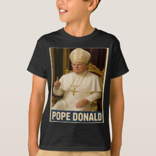Papst Donald Pope Trump Papst Donald Trump Polimp T-Shirt
