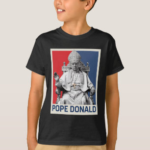 Papst Donald Pope Trump Papst Donald Trump Polimp T-Shirt