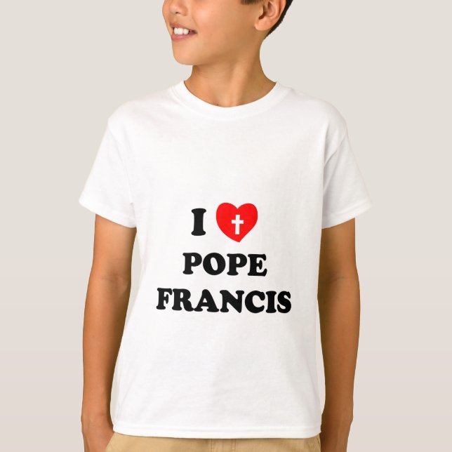 Papst Francis T-Shirt (Vorderseite)