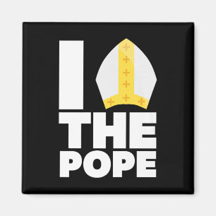 Papst Franziskus Der Papst Ist Homeboy-Shirt  Magnet
