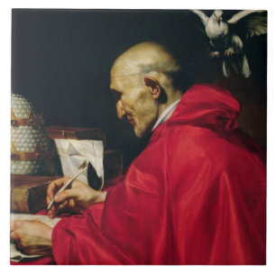 Papst Gregory das große Fliese