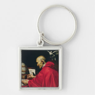 Papst Gregory das große Schlüsselanhänger