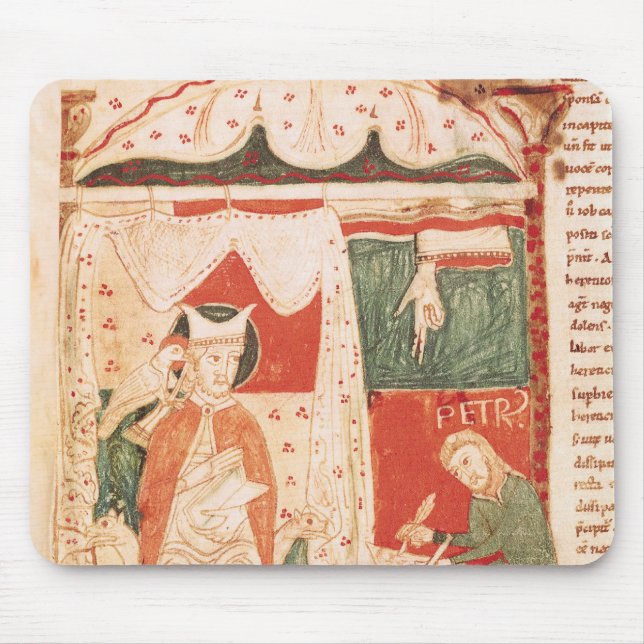Papst Gregory I das große Mousepad (Vorne)
