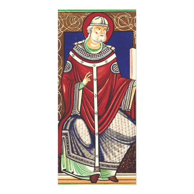 Papst Gregory vom Großen Werbekarte (Vorne)