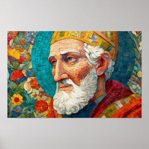 Papst Heiliger Damasus I: Hirte heiliger Worte Poster