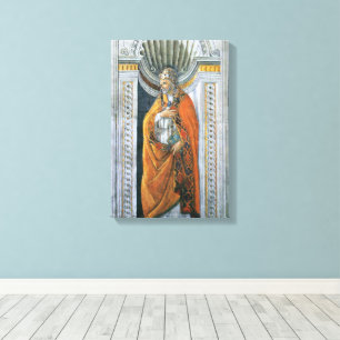 Papst Heiliger Sixtus II. von Sandro Botticelli Leinwanddruck