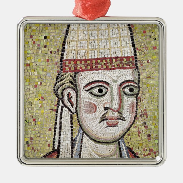 Papst Innocent III Silbernes Ornament (Vorne)